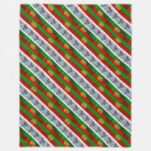Portugees design fleece deken (Voorkant)
