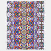 Portugees design fleece deken (Voorkant)