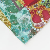 Portugees design fleece deken (Hoek)