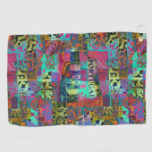 Portugees design golfhanddoek (Horizontaal)