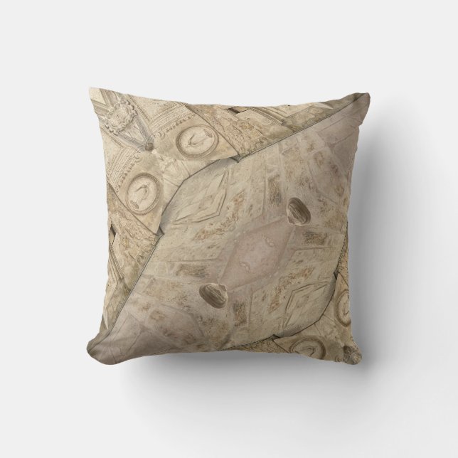 Portugees design gooien kussen (Voorkant)