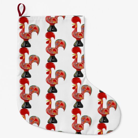 Portugees design grote kerstsok (Voorkant)