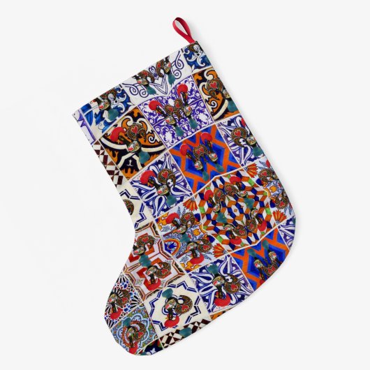 Portugees design grote kerstsok (Achterkant (Hangend))