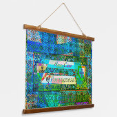 Portugees design hangend wandkleed (Gebogen)