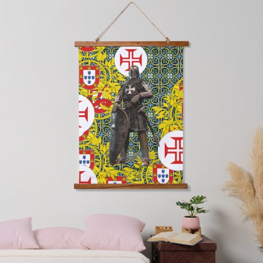 Portugees design hangend wandkleed (Slaapkamer)