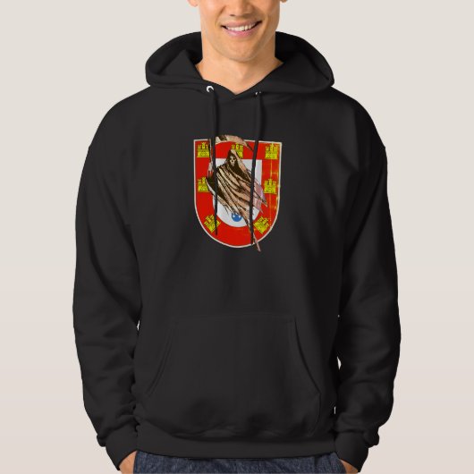 Portugees design hoodie (Voorkant)