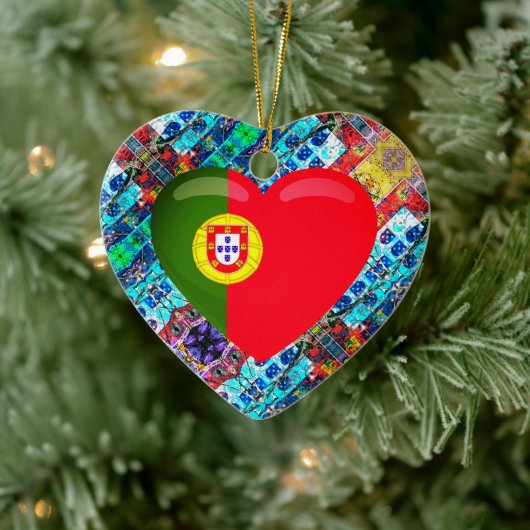 Portugees design keramisch ornament (Boom)