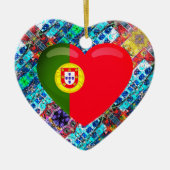 Portugees design keramisch ornament (Voorkant)