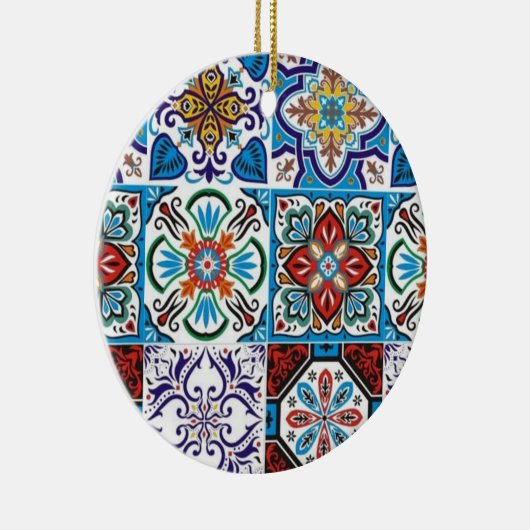 Portugees design keramisch ornament (Rechts)