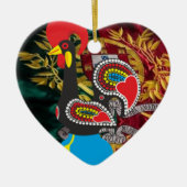 Portugees design keramisch ornament (Voorkant)