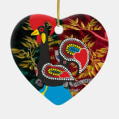 Portugees design keramisch ornament (Achterkant)