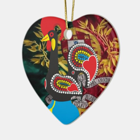 Portugees design keramisch ornament (Links)