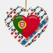 Portugees design keramisch ornament (Achterkant)