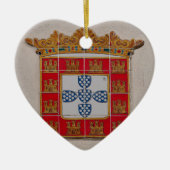 Portugees design keramisch ornament (Voorkant)