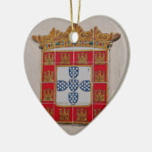 Portugees design keramisch ornament (Links)