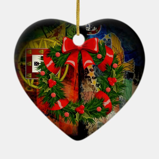 Portugees design keramisch ornament (Achterkant)