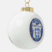 Portugees design keramische bal ornament (Links)