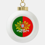 Portugees design keramische bal ornament (Voorkant)