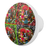 Portugees design keramische knop (Rechts)
