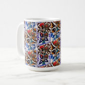 Portugees design koffiemok (Voorkant links)