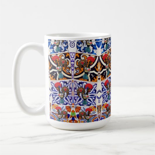 Portugees design koffiemok (Links)