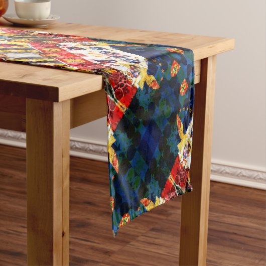 Portugees design korte tafelloper (Voorbeeld)