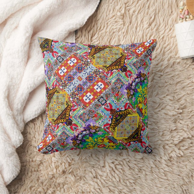 Portugees design kussen (Deken)
