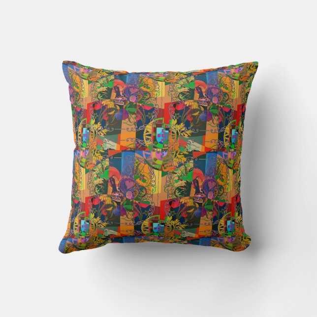 Portugees design kussen (Achterkant)