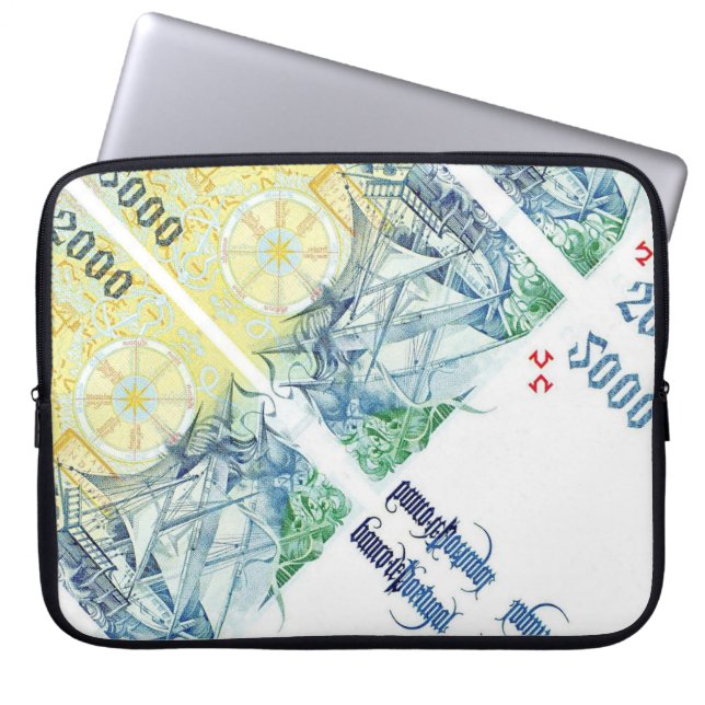 Portugees design laptop sleeve (Voorkant)