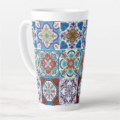Portugees design latte mok (Linkerhoek)