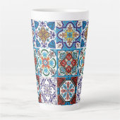 Portugees design latte mok (Voorkant)