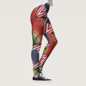 Portugees design leggings (Rechts)