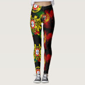 Portugees design leggings (Voorkant)