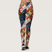 Portugees design leggings (Achterkant)