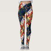 Portugees design leggings (Voorkant)