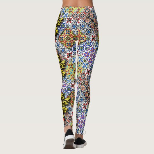Portugees design leggings (Achterkant)