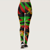 Portugees design leggings (Achterkant)