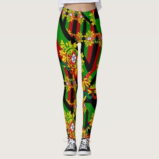 Portugees design leggings (Voorkant)
