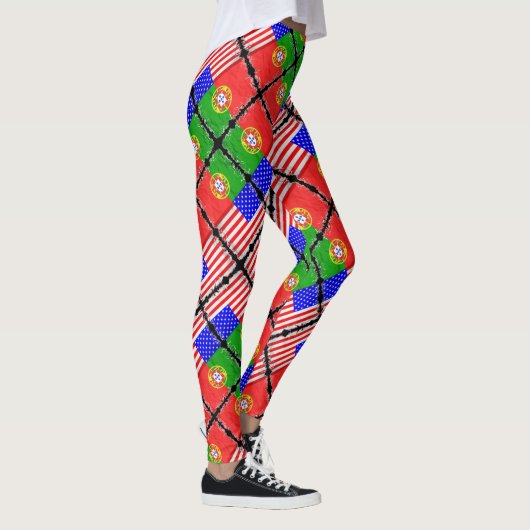 Portugees design leggings (Rechts)