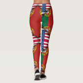 Portugees design leggings (Achterkant)
