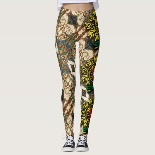 Portugees design leggings (Voorkant)