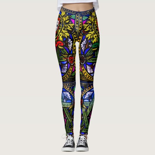 Portugees design leggings (Voorkant)