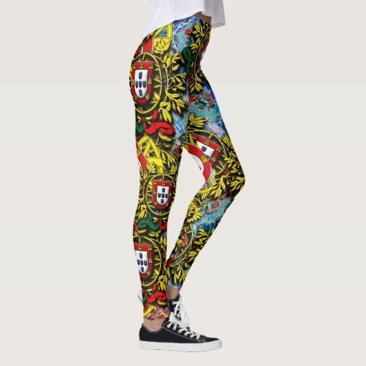 Portugees design leggings (Rechts)