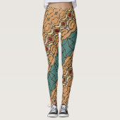 Portugees design leggings (Voorkant)