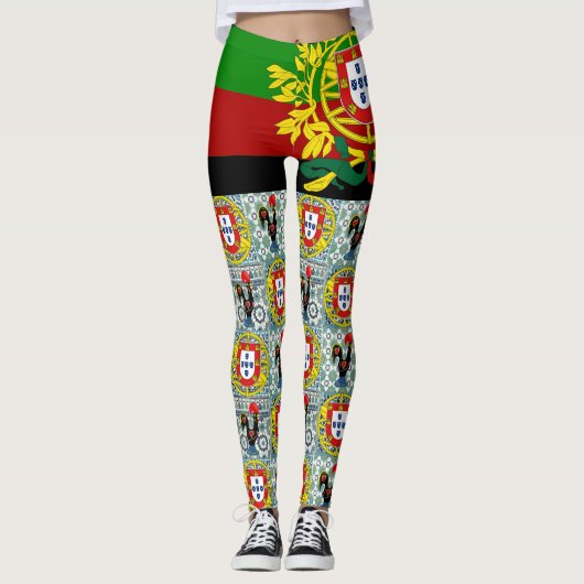 Portugees design leggings (Voorkant)