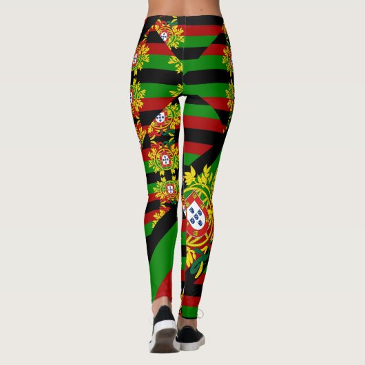 Portugees design leggings (Achterkant)