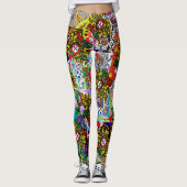 Portugees design leggings (Voorkant)
