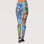 Portugees design leggings (Achterkant)
