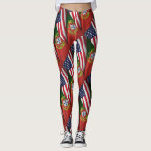Portugees design leggings (Voorkant)