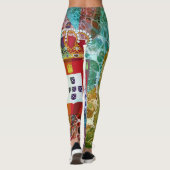 Portugees design leggings (Achterkant)